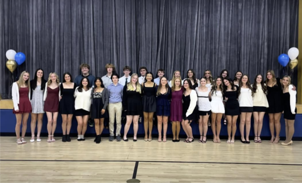 All 2025 members of the National Honors Society