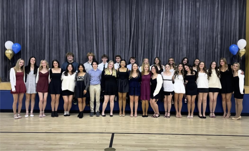 All 2025 members of the National Honors Society
